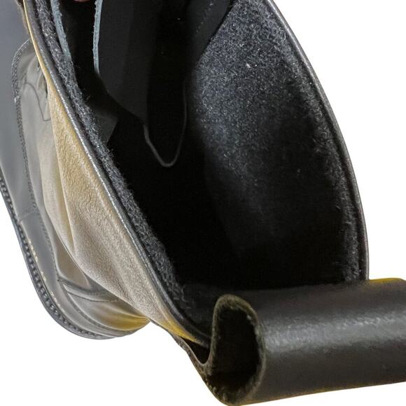 NEW Common Projects Black Soft Leather Technical Boot 2325 42 7547 MADE IN ITALY - Picture 6 of 16